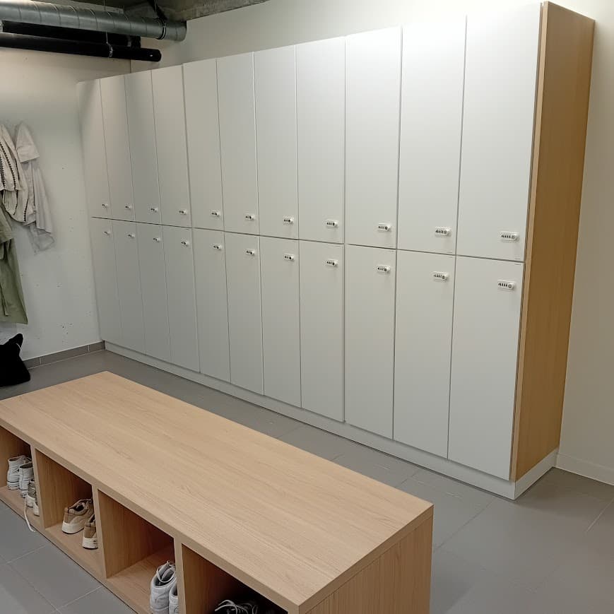 Vestiaire kasten op maat